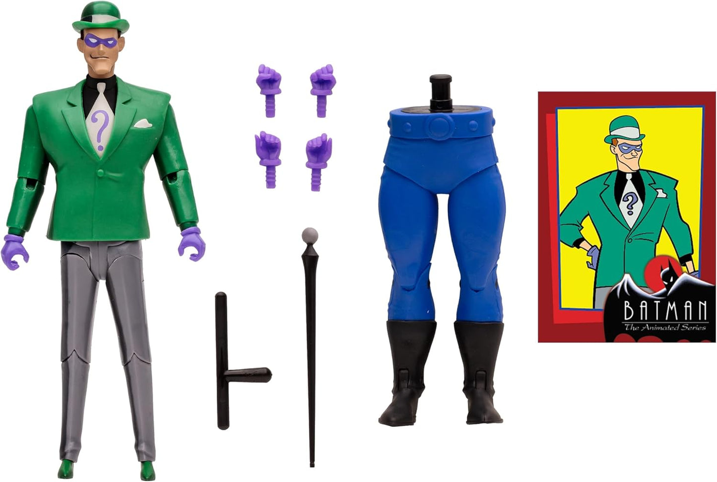 DC Figura de acción de Batman: The Animated Series The Riddler