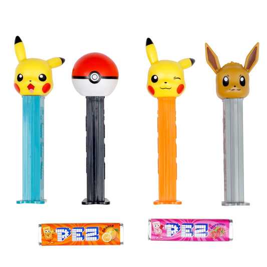 Pokemon PEZ Candy Dispenser & Candy Refills