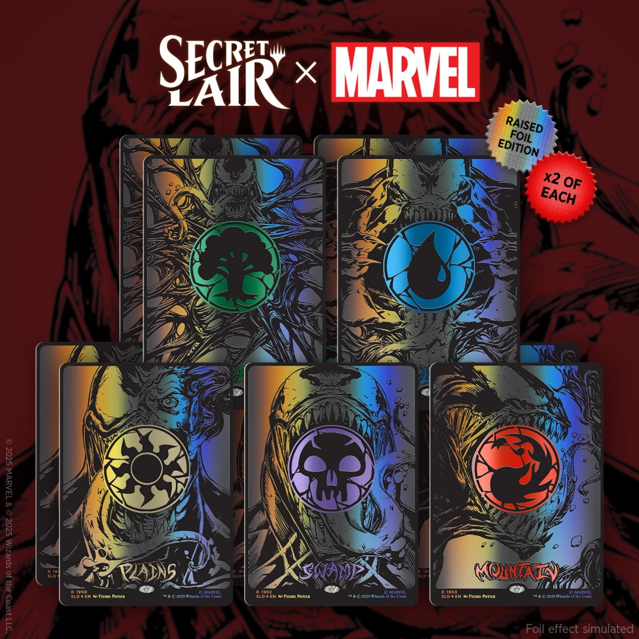 Secret Lair - Spider Man: Mana Symbiote (RAISED FOIL EDITION)