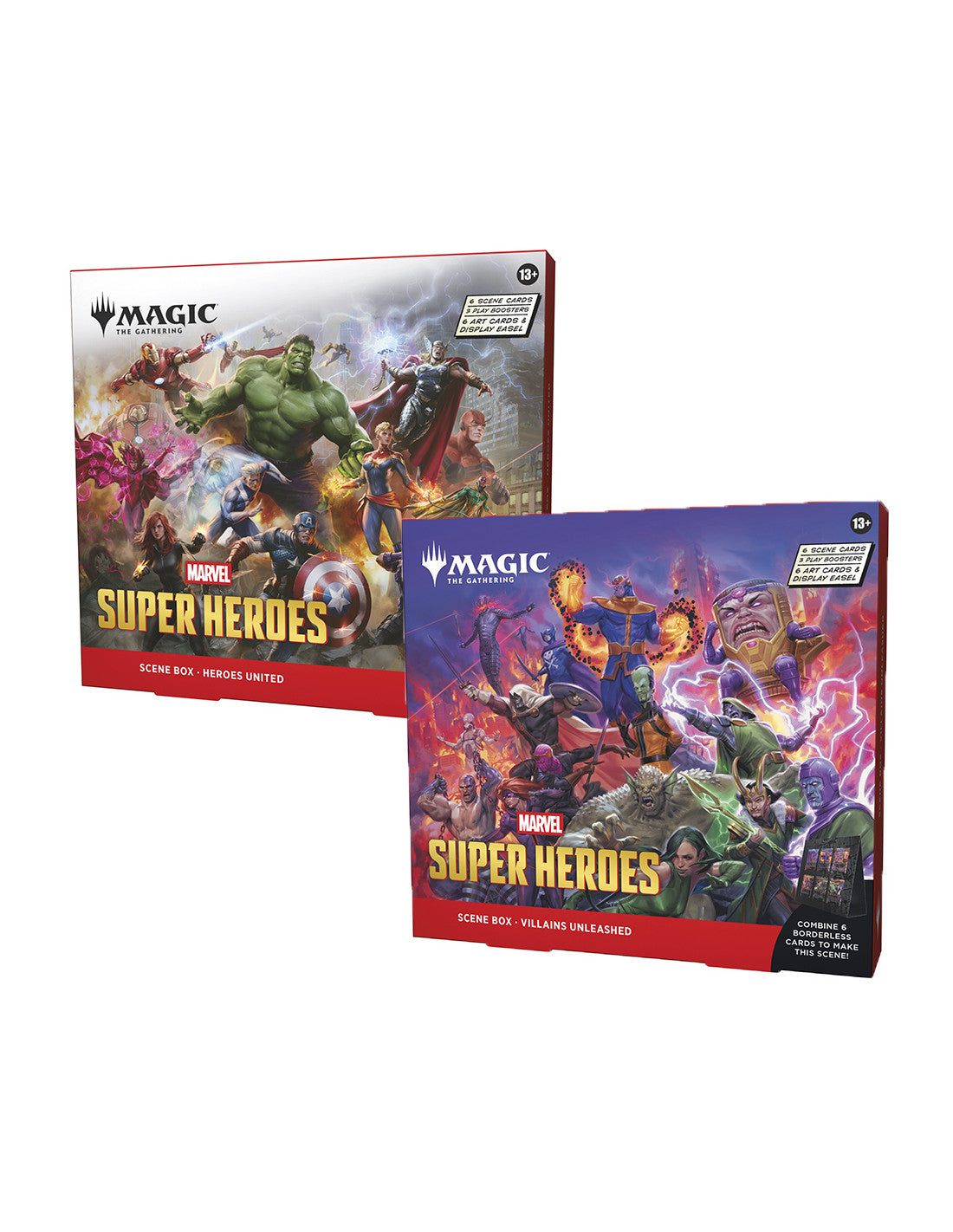 Magic the Gathering: Marvel Super Heroes Scene Box DISPLAY - INGLÉS