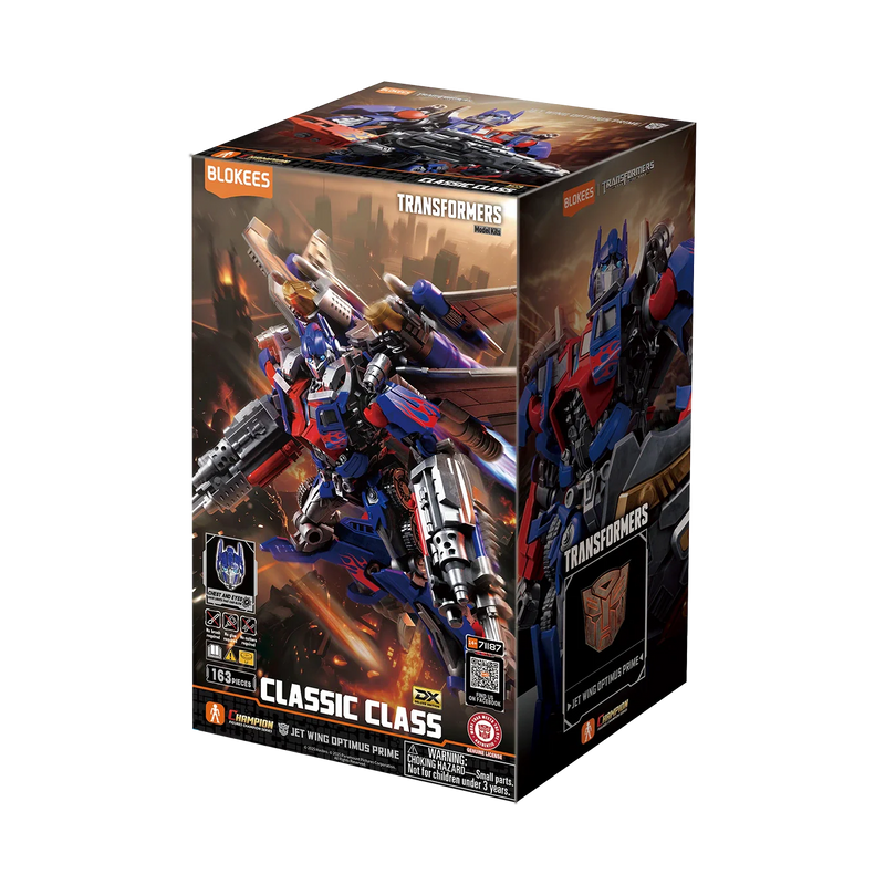 Blokees Transformers Classic Class: 21 Jet Wing Optimus Prime