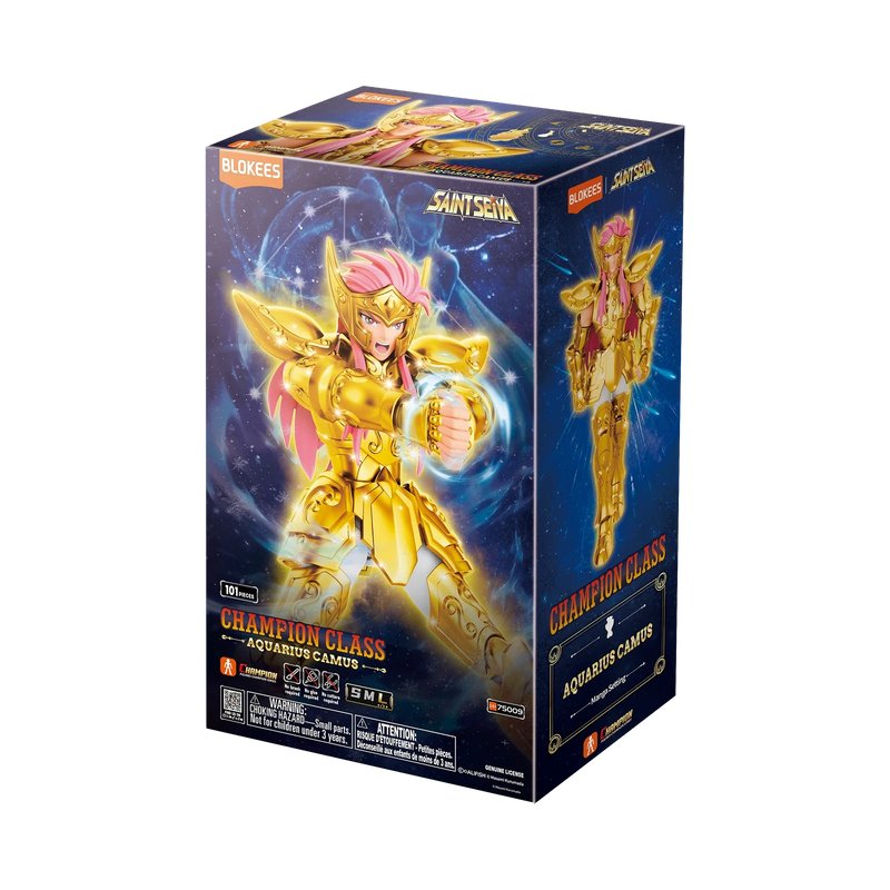 Blokees Saint Seiya Champion Class: Camus de Acuario Manga Setting