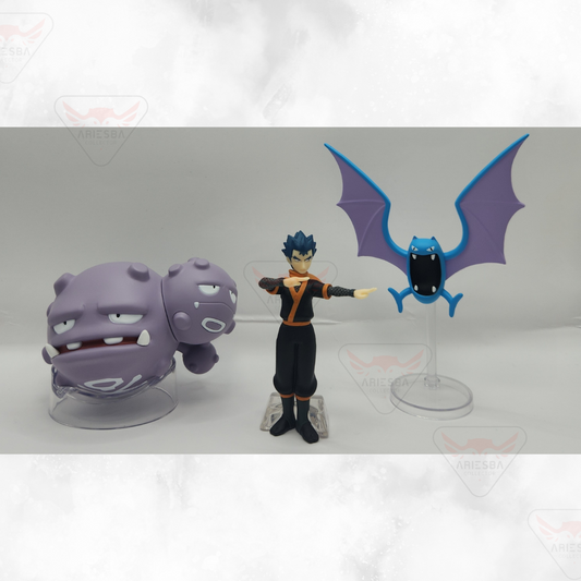 Koga & Golbat & Weezing (LIMITED EDITION)