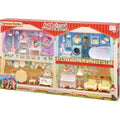 Sylvanian Families Casa Grande con Techo Rojo Juego de Muebles de Lujo - Calico Critters-