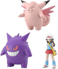 Leaf, Clefable & Gengar - Pokémon Scale World