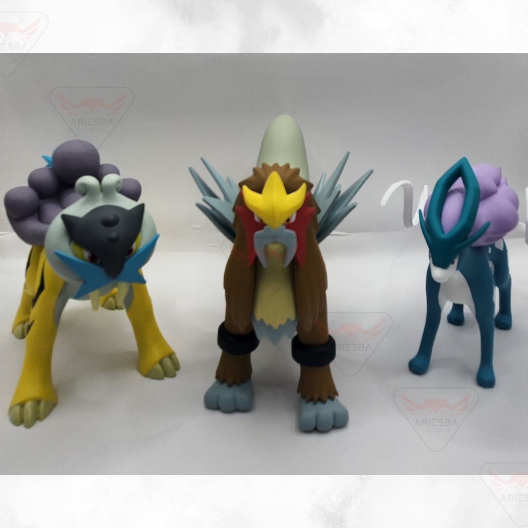 Johto Chihou – Raikou & Entei & Suicune (LIMITED EDITION)