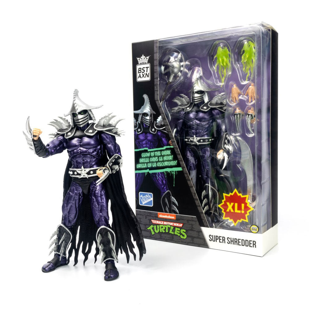 Figura Articulada Super Shredder Glow-in-the-Dark XL Tmnt Bst Axn