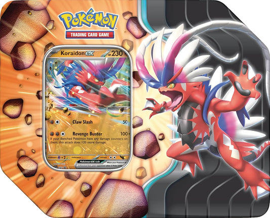 Pokémon TCG: Slashing Legends Tin - Koraidon ex