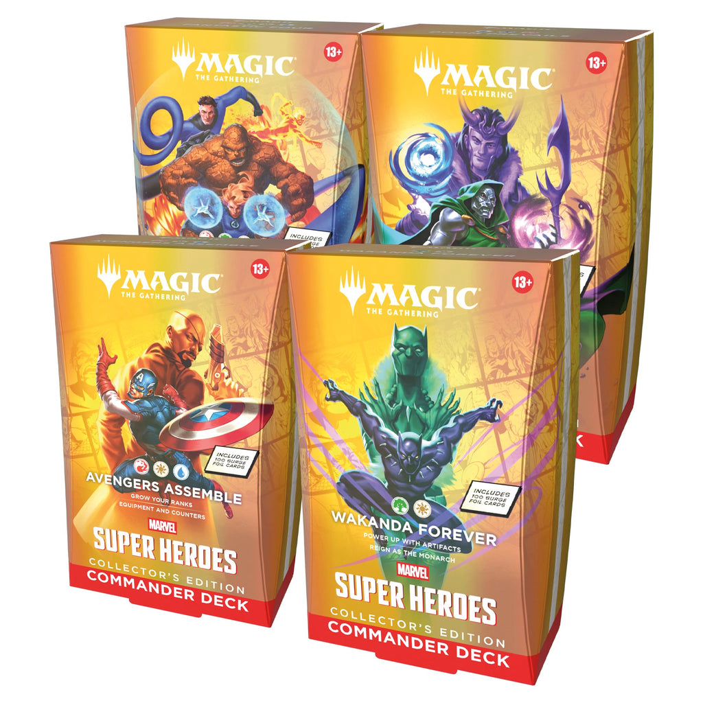 Collector Commander Deck - Marvel Super Heroes