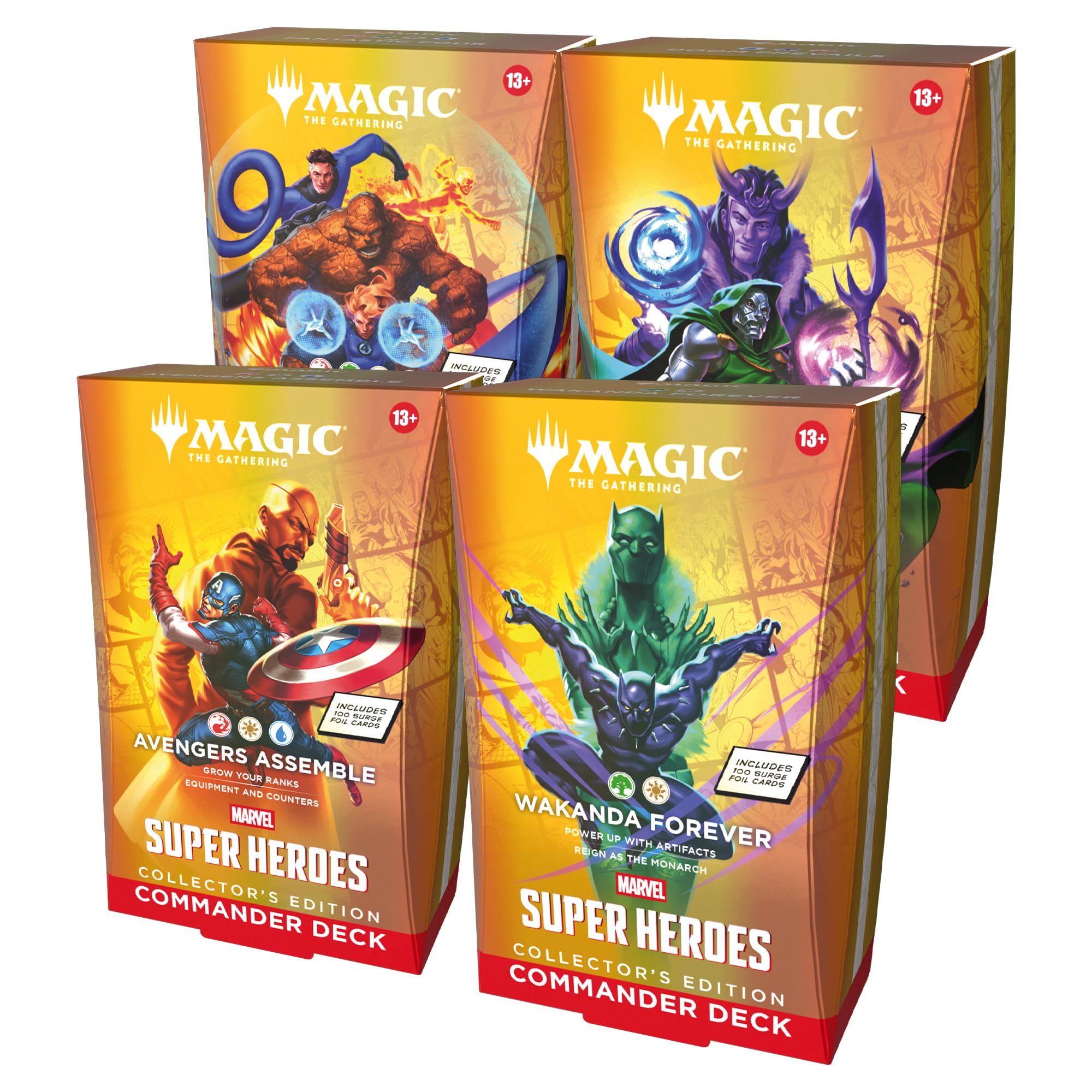 Collector Commander Deck - Marvel Super Heroes