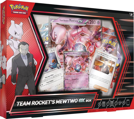 Pokémon Team Rocket's Mewtwo EX Box ENG
