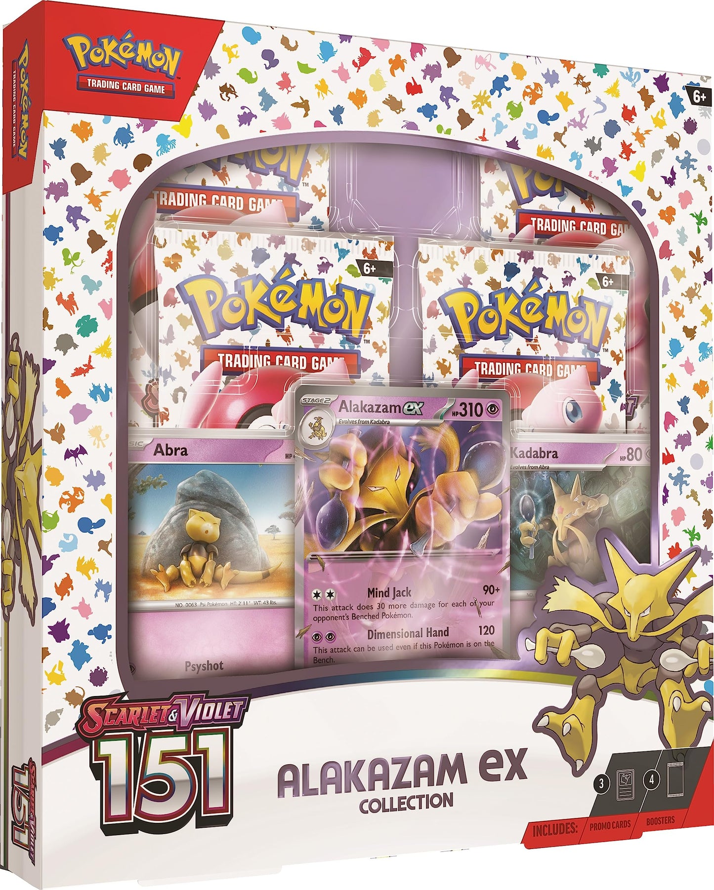 Alakazam ex Collection Scarlet & Violet 151 Pokemon