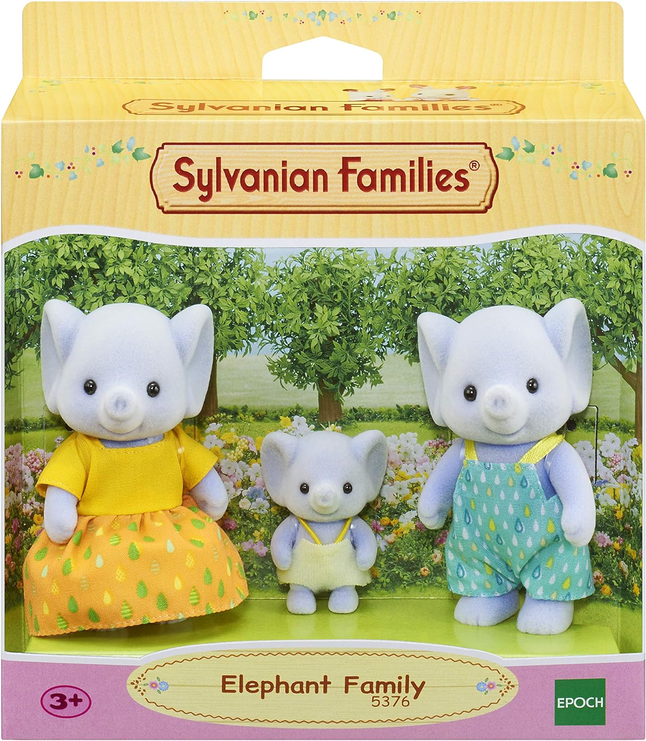 Sylvanian Families Doll Elephant Family