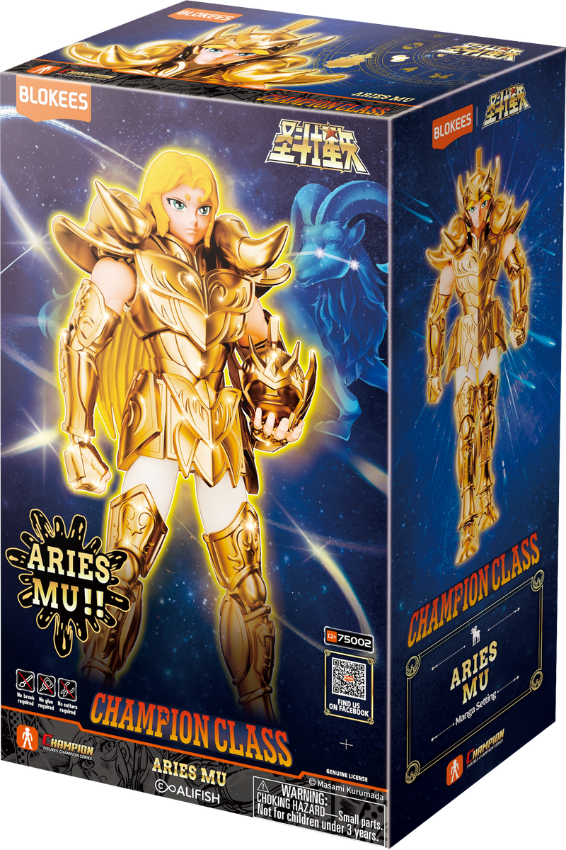 Blokees Saint Seiya Champion Class: Aries Mu Manga