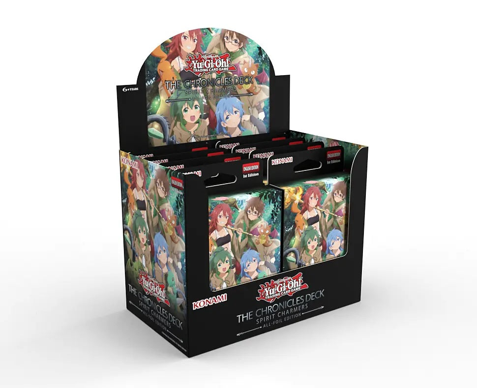 Yu-Gi-Oh The Chronicles Spirit Charmers Structure Deck Box (All-Foil Edition)