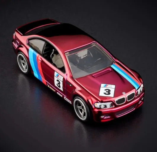 Hot Wheels Rlc 2006 Bmw M3 Rojo