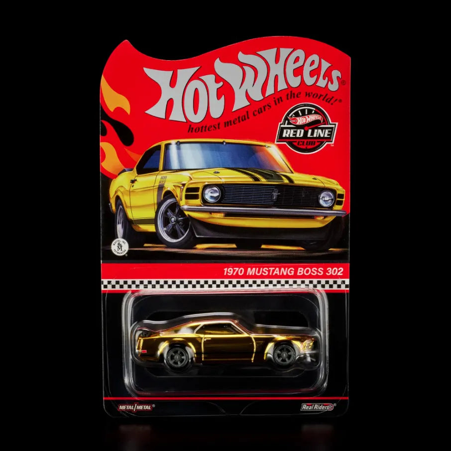 Hot Wheels Rlc Exclusive 1970 Ford Mustang Boss 302 Dorado