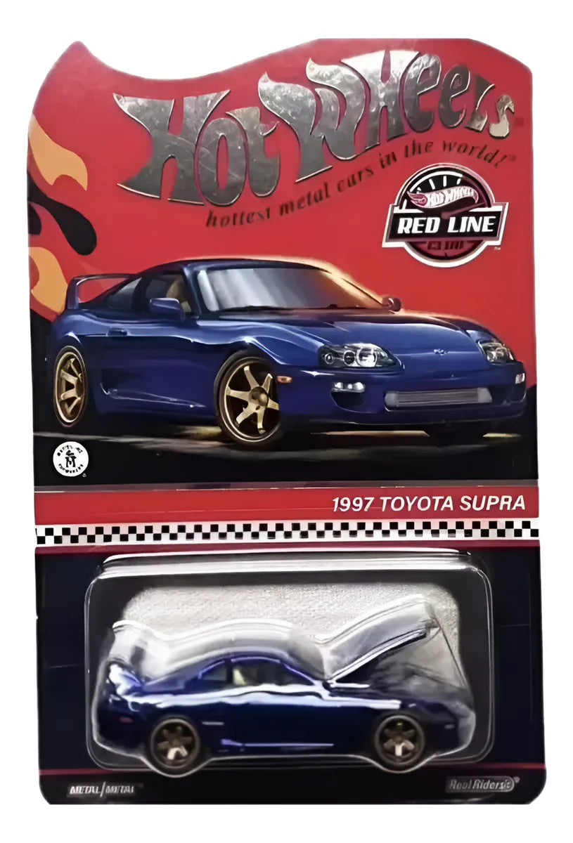 Hot Wheels Rlc 1997 Toyota Supra Red Line Club Exclusivo Azul