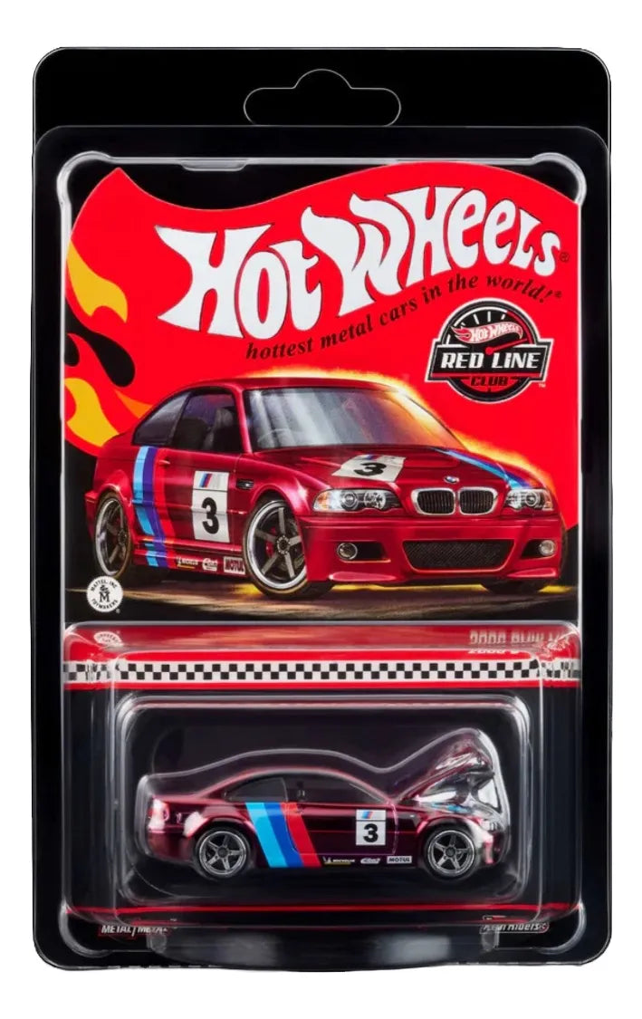 Hot Wheels Rlc 2006 Bmw M3 Rojo