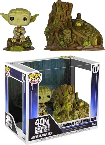 Dagobah Yoda With Hut - Funko Pop
