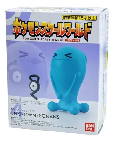 Unown & Wobbuffet - Pokémon Scale World