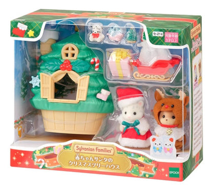 Sylvanian Families: Baby Set Casa Del Árbol De Navidad