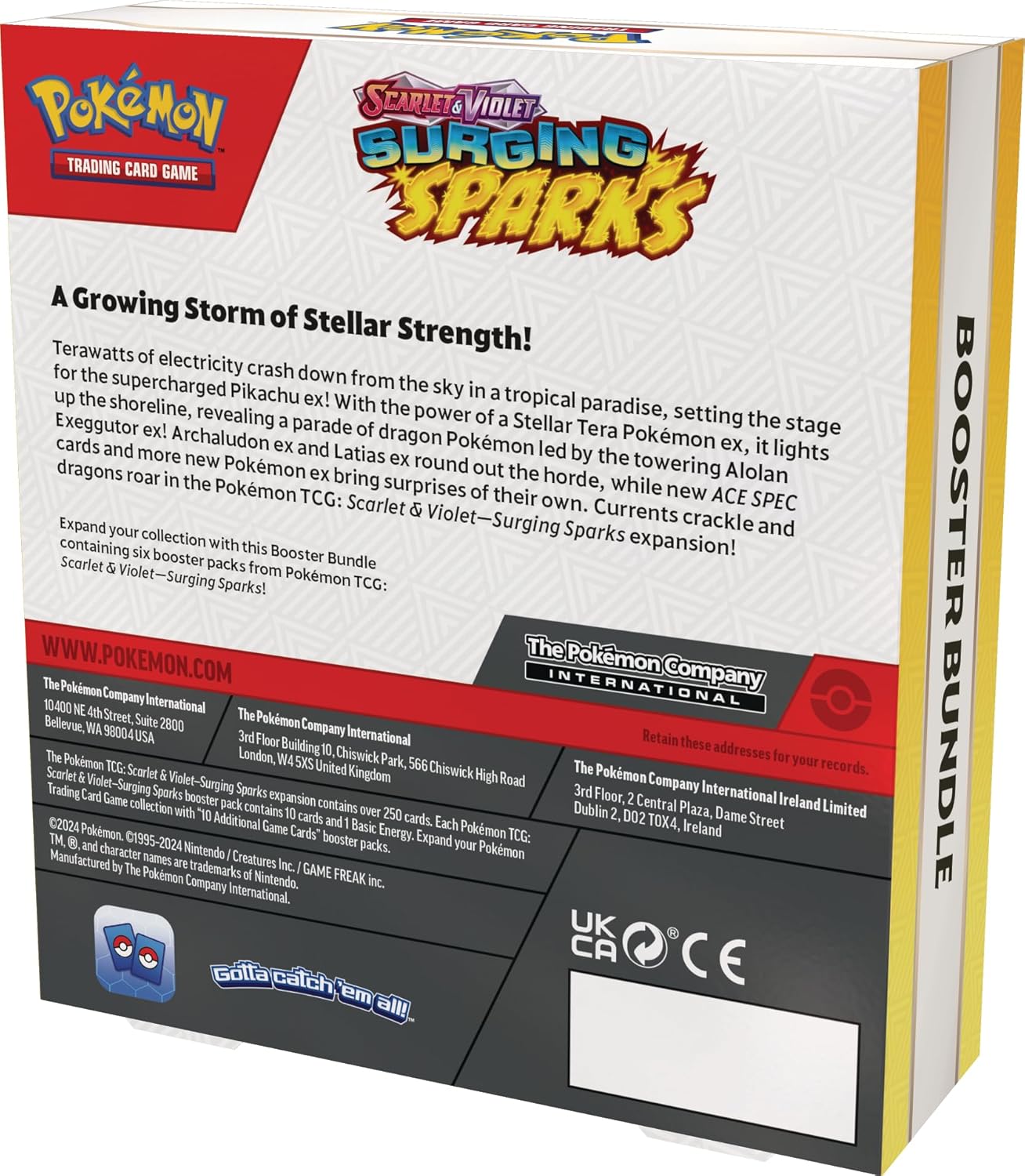Pokémon TCG: Scarlet & Violet-Surging Sparks Booster Bundle