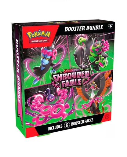 POKEMON TCG SCARLET AND VIOLET 6.5 SHROUDED FABLE BOOSTER BUNDLE