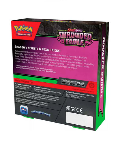 POKEMON TCG SCARLET AND VIOLET 6.5 SHROUDED FABLE BOOSTER BUNDLE