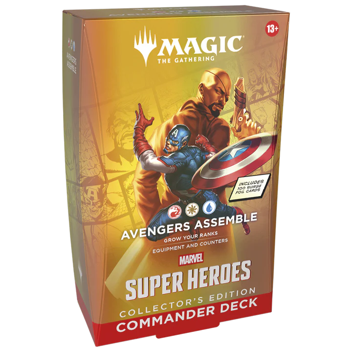 Collector Commander Deck - Marvel Super Heroes
