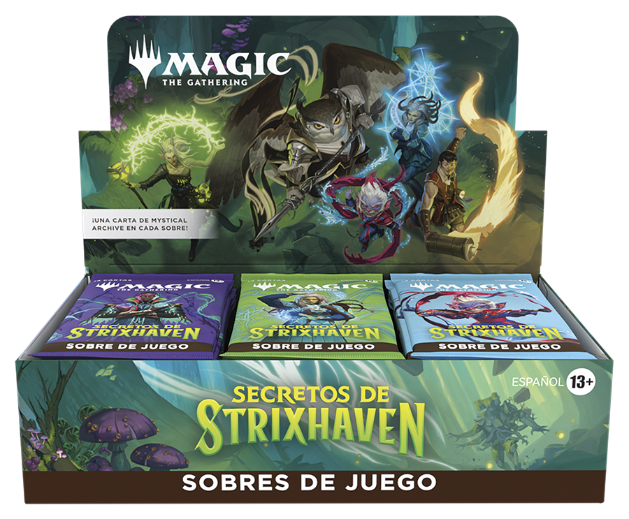 Magic the Gathering: Secrets of Strixhaven Play Booster DISPLAY - ESPAÑOL