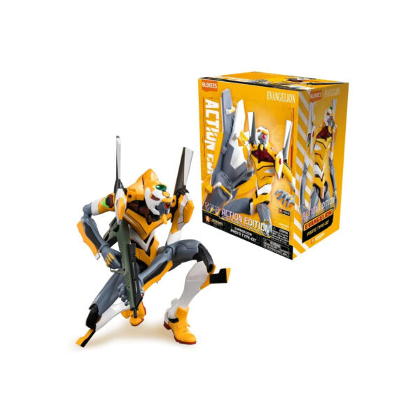 Neon Genesis Evangelion: EVA Test EVA-00 Action Edition Model Kit -Blokees