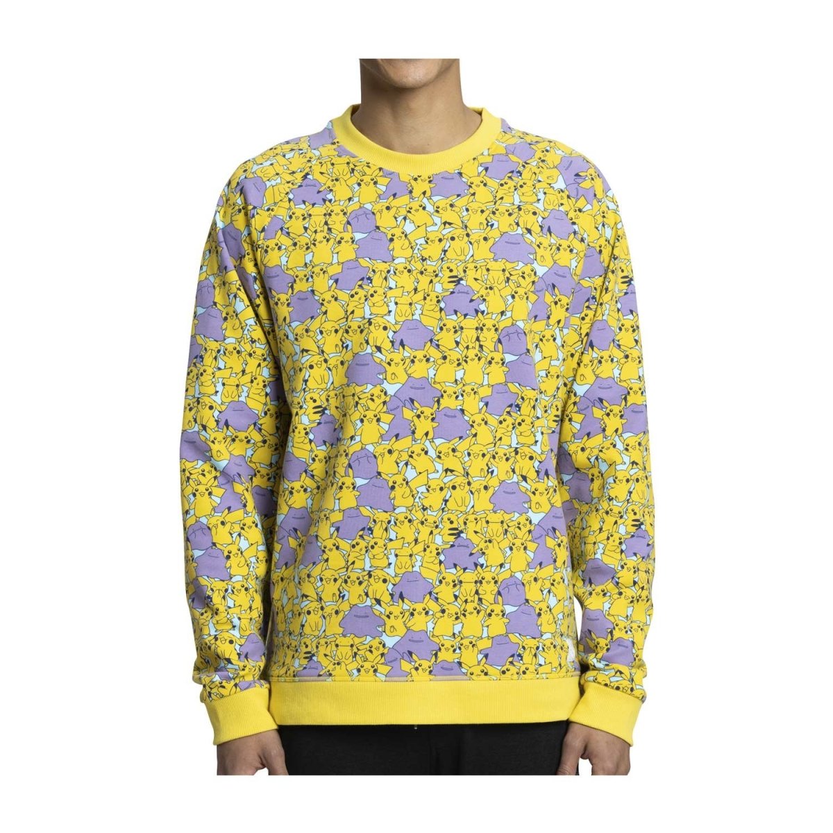 Pikachu & Ditto Pokémon Lounge Yellow Sudadera Adulto