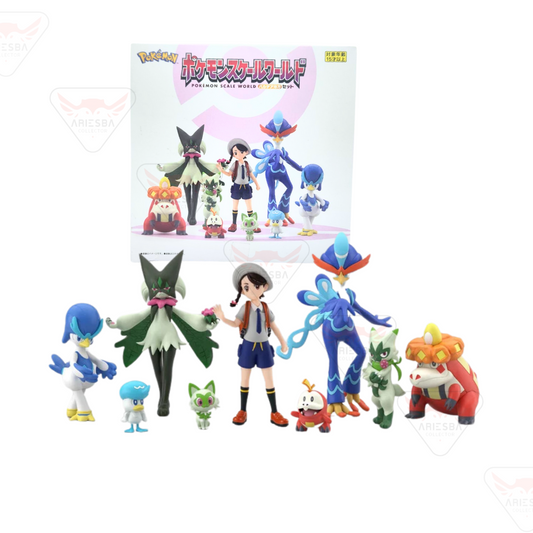 Pokemon Scale World - Set complete 6 BOX Bandai PREVENTA