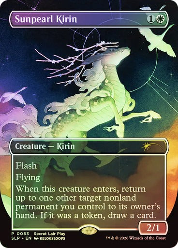 Promo Sunpearl kirin FOIL