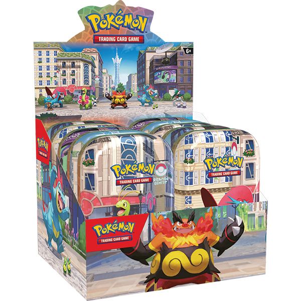 PREVENTA Pokemon TCG: Lumiose City Mini Tin Display (10 Tins)