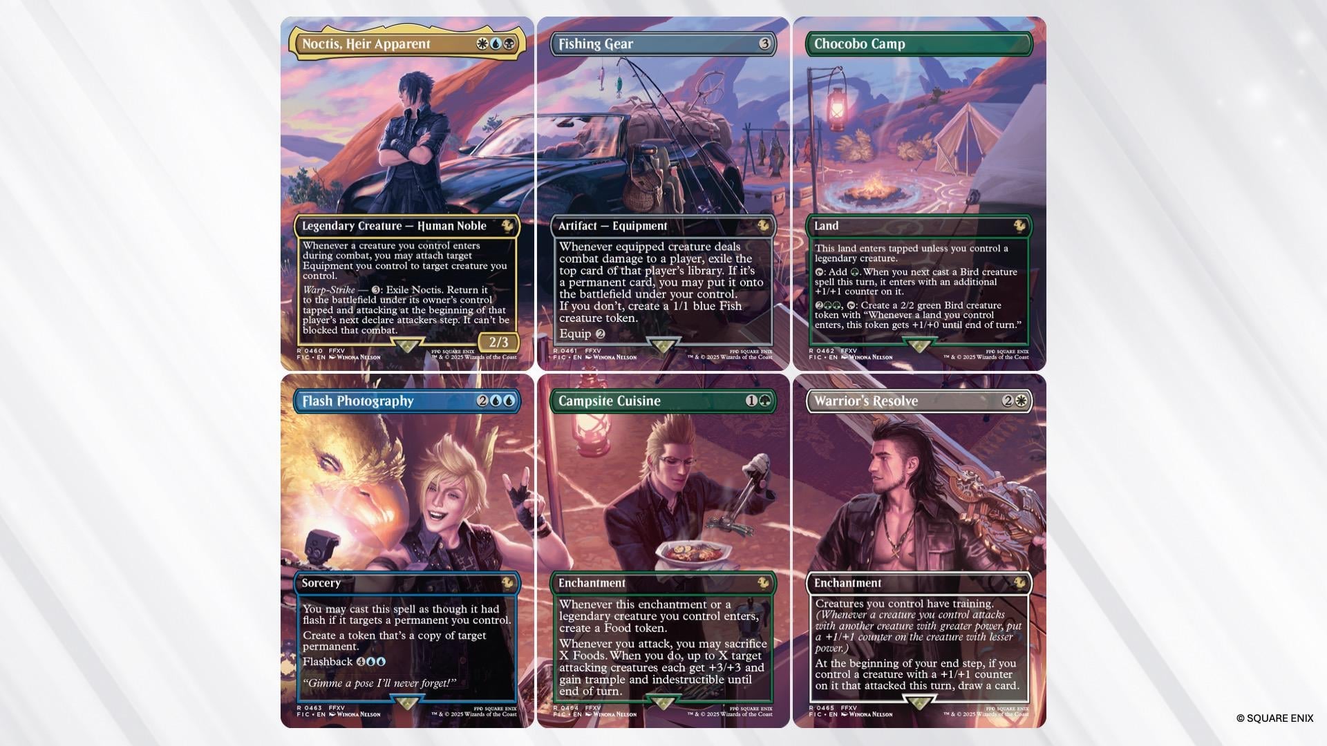 MTG : Escena Final Fantasy XV - Camp Comrades