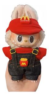 Ropa Para Labubu - Mcdonalds Edicion Especial Usa Generico