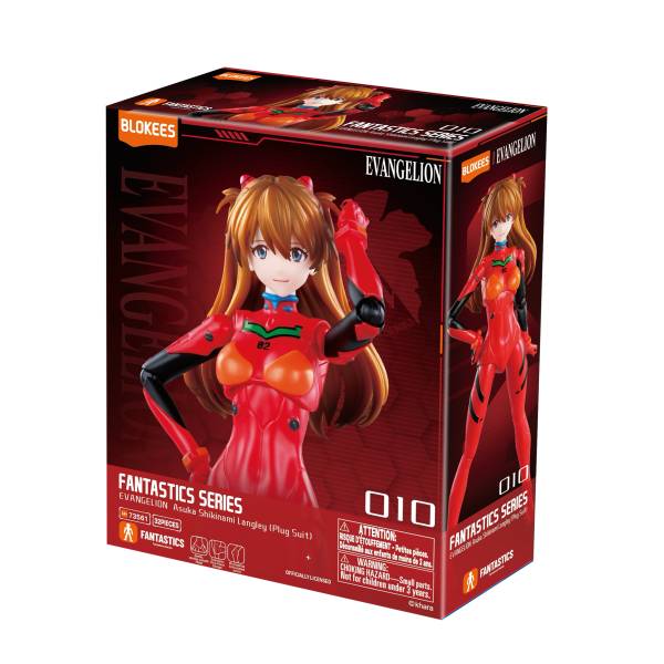 Blokees Evangelion Fantastics Series: Asuka Shikinami Langley Plug Suit