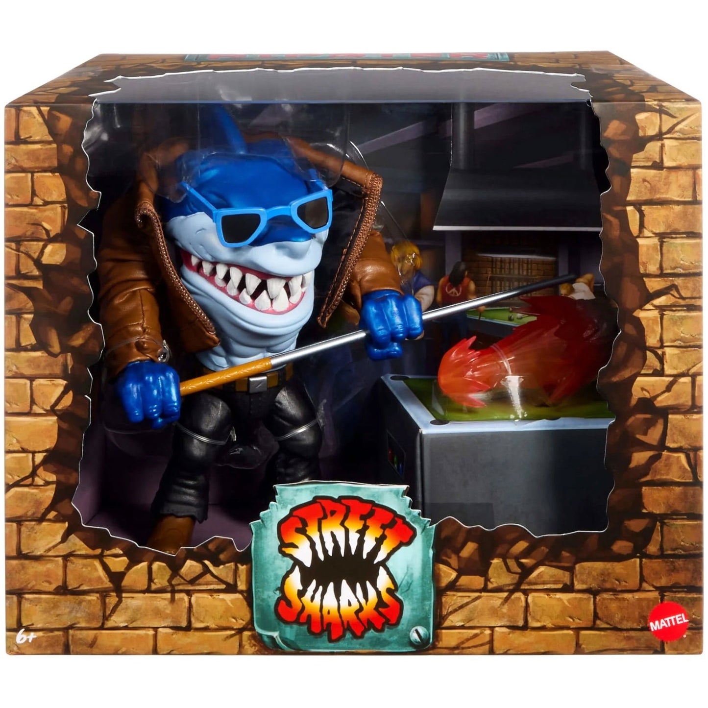 Street Sharks Ripster Figura Coleccionable A Shark Among Us
