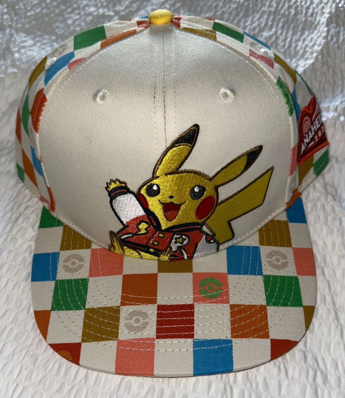 Curved Brim Hat - Kid Pikachu